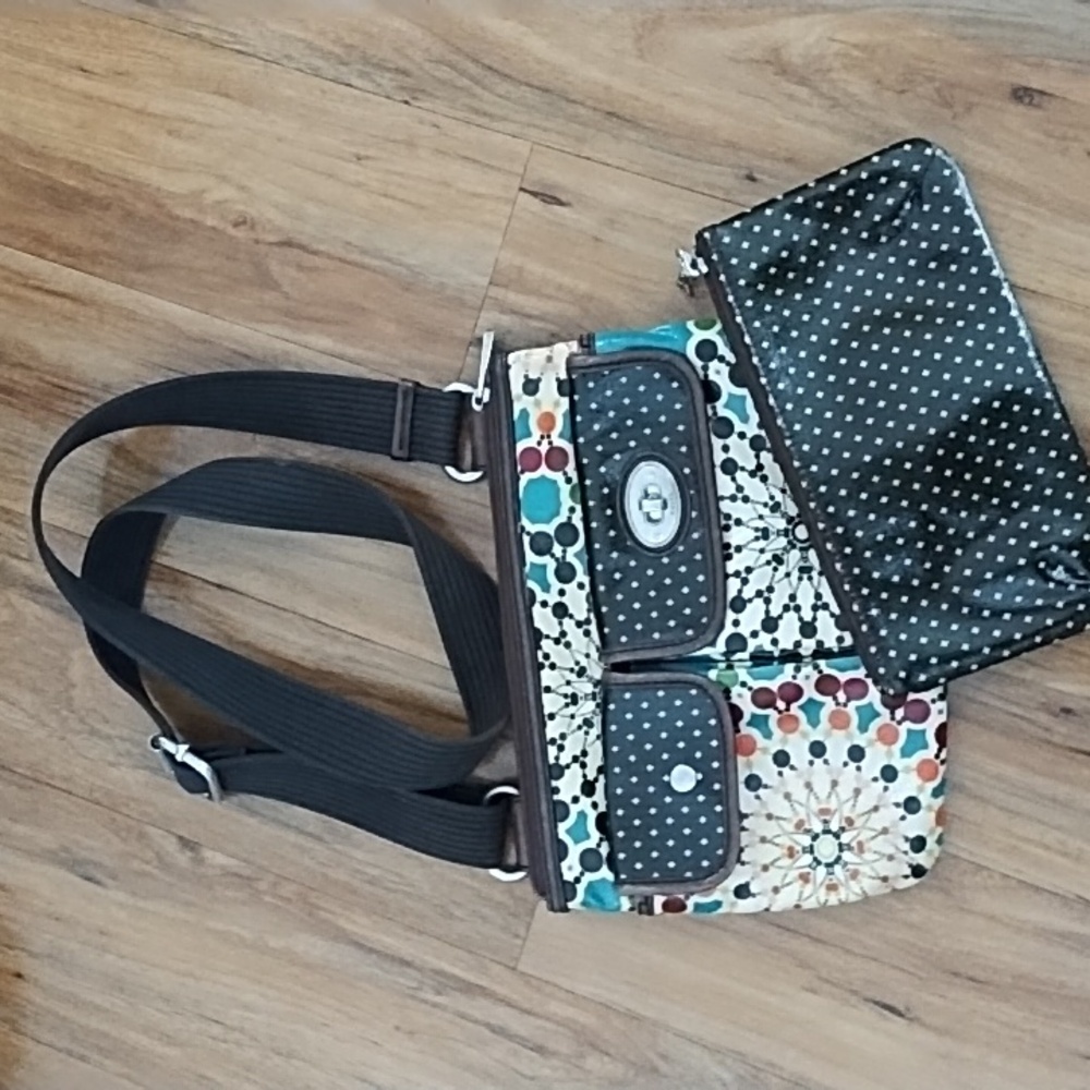 Fossil 2 Pieces Key-Per Bag And Pouch